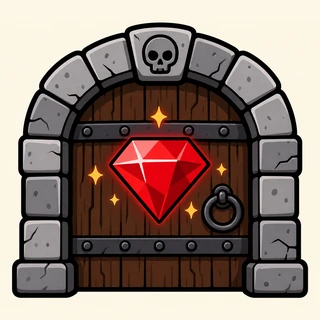Daily dungeon door