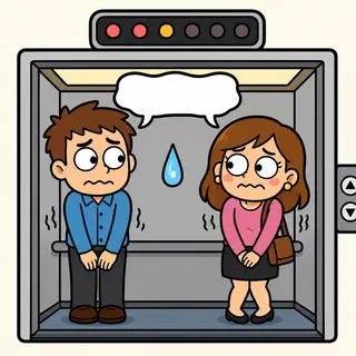 Elevator small talk