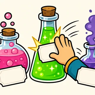 Potion label panic
