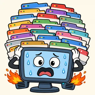 Tab hoarder