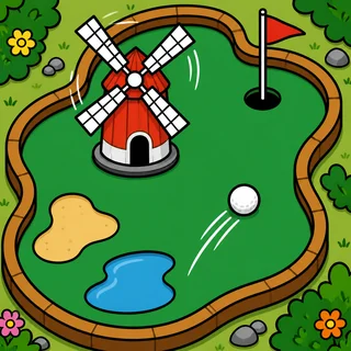 Windmill putt
