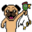 Pug's Hunt logo